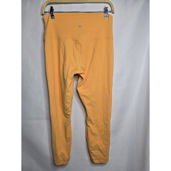 lululemon athletica Pants - Lululemon Align High-Rise Crop 23"Mango Dream Size 10